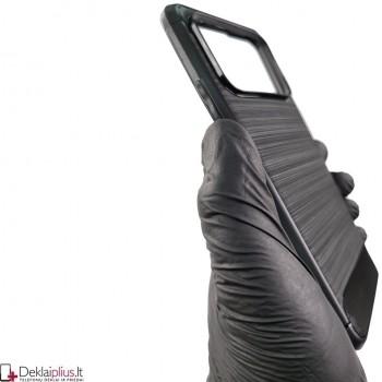 Carbon guminis dėklas - juodas (Xiaomi Mi 11 Ultra)